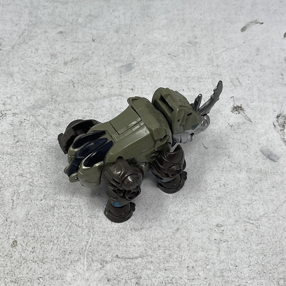 Transformers 2005 Cybertron Backstop Scout Class Figure Rhino Missing Key - Image 3 of 4