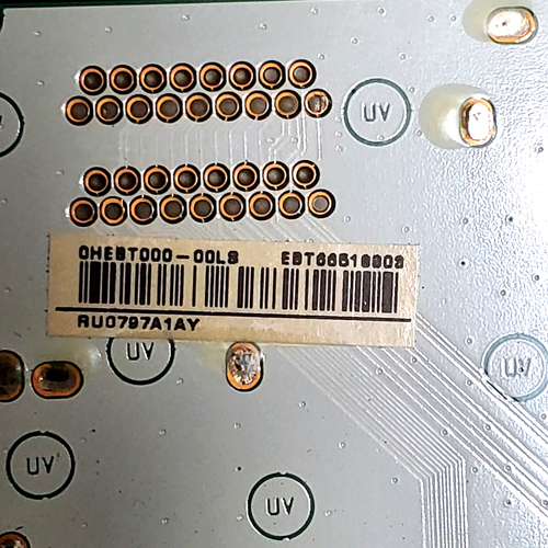 LG 48" OLED48CXPUB-BUSWLJR EBT66519903 REPAIR KIT UNITS MAIN VIDEO - POWER - Picture 2 of 2