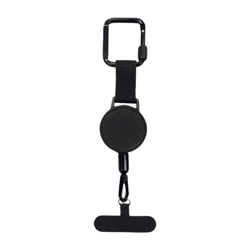 Retractable Keychain Reel Retractable Keyring for Sport Phones Tethers Works - Bild 5 von 5