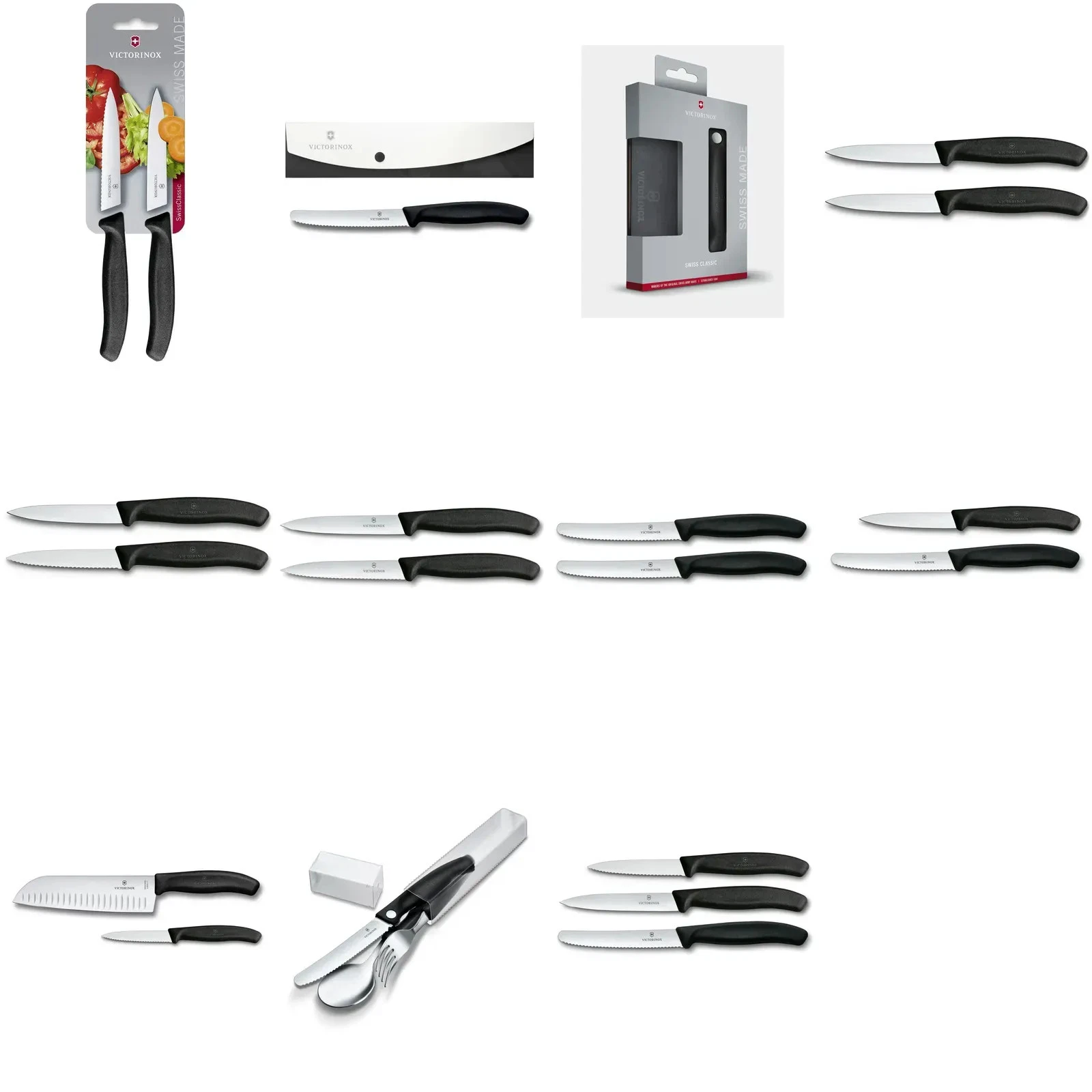VICTORINOX Knife Set Dishwasher Safe Paring Knives Black Swiss Classic Japan
Opens in a new window o