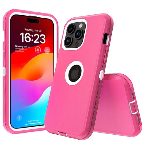 Phone Case Heavy Duty Shockproof Cover For iPhone 15 Pro Max 14 13 12 11 XR XS - Picture 10 of 25