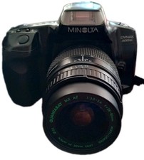 Minolta Dynax 300si Zykkor/CPC/ Quantaray Lens 35mm SLR Film Camera