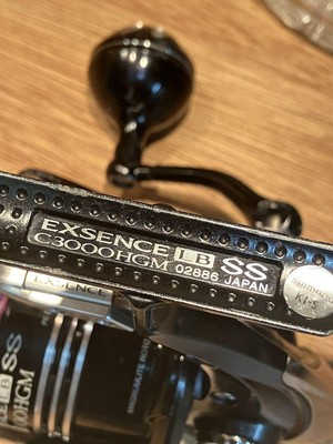 リール SHIMANO - SHIMANO EXSENCE LB SS C3000HGM  SE15E Shimano 11 Exsence LB SS C3000HGM Fishing Reel Silver Tone