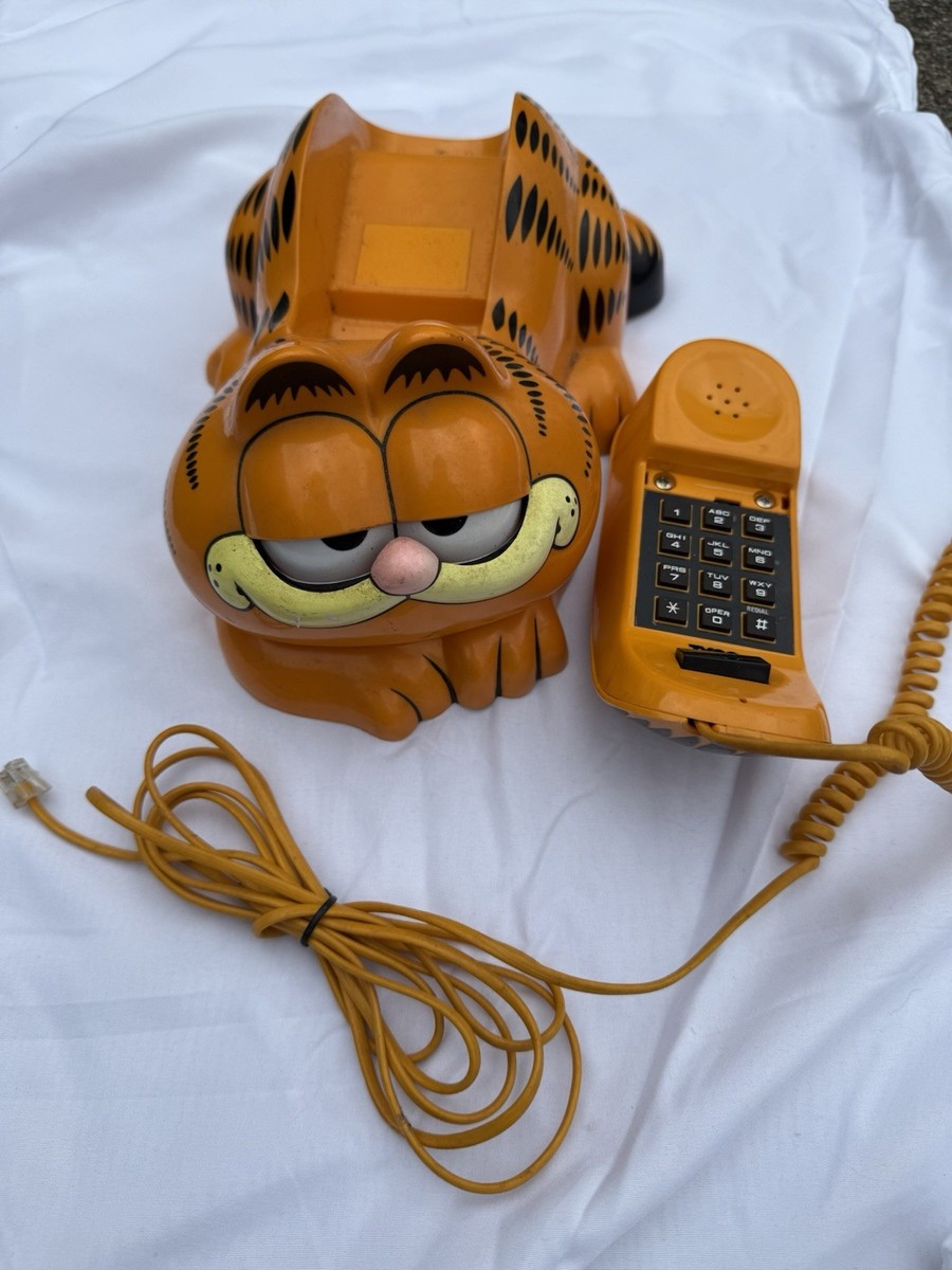 Vintage 1980s Tyco Garfield Landline Phone | eBay