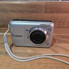 Canon PowerShot A800 Compact Digital Camera 10MP 3.3x Zoom 2.5in WORKING