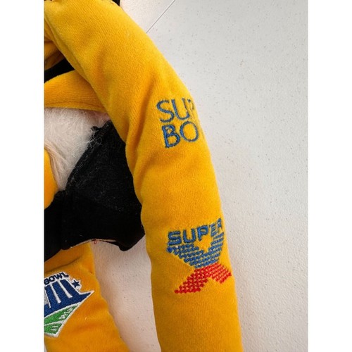 Pittsburgh Steelers 5X Champions Monkey Plush Toy 22" Embroidered Yellow Black - Picture 7 of 14