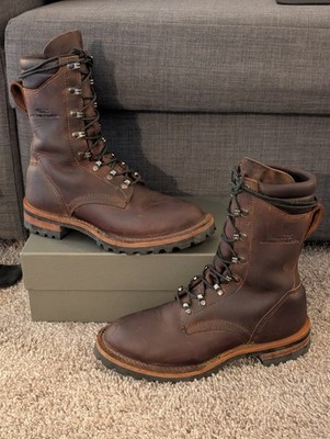 White's Boots Fire Hybrid Brown Sz 7.5D C295H-DIS USA  Free Shipping 