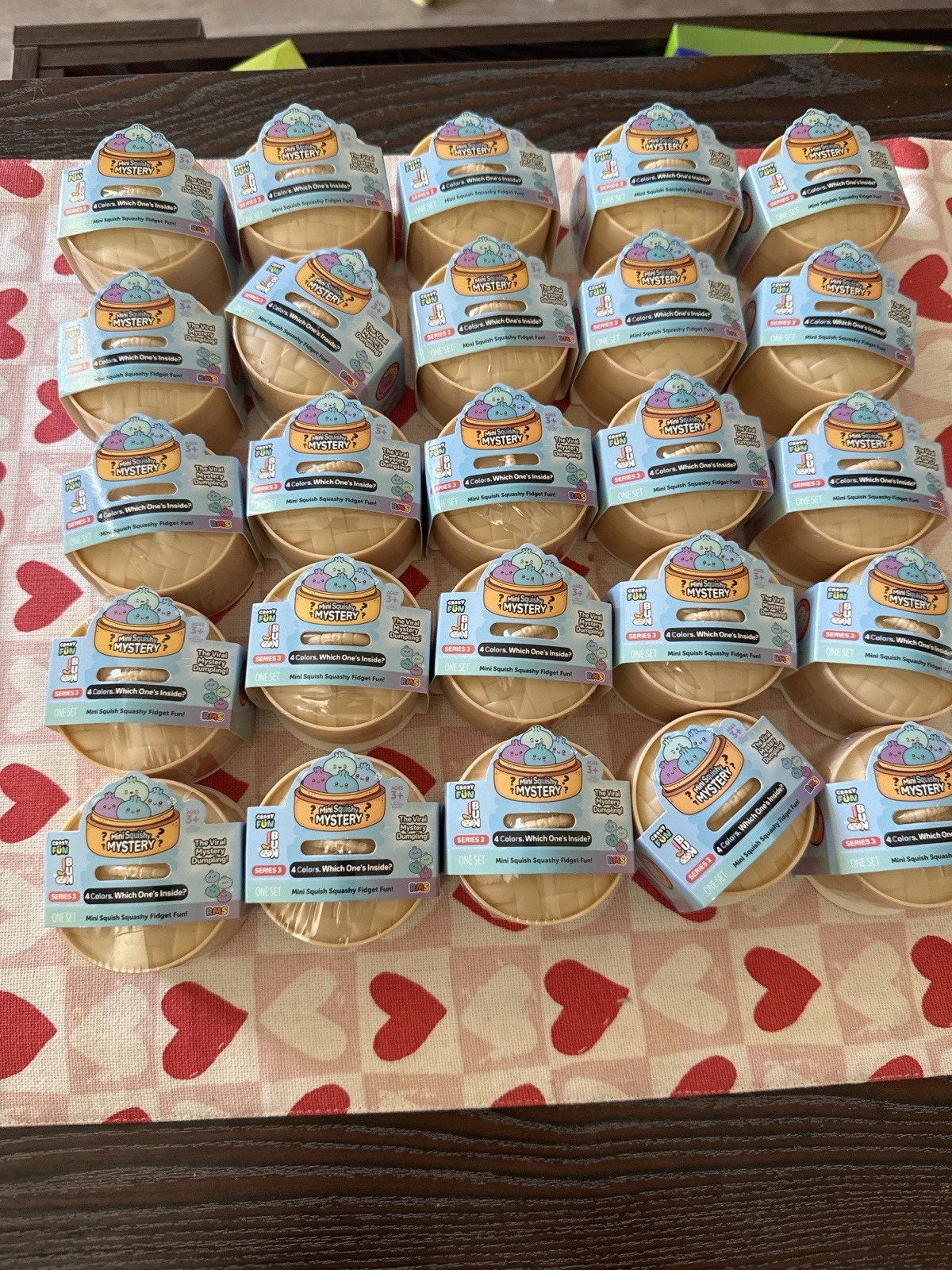 Mini Crazy Fun Squishy Dumpling Series 3 Viral Squishy Toy Pick One or Bundle