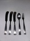 5Pc Winzen Denmark Stainless Flatware Butter Knives Appetizer Fork Sugar Spoon
