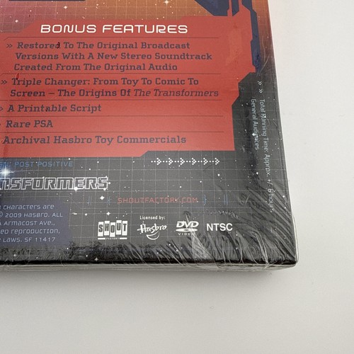 2009 The Transformers Complete First Season (DVD) NEW SEALED 25 Years Box Set - Picture 5 of 13