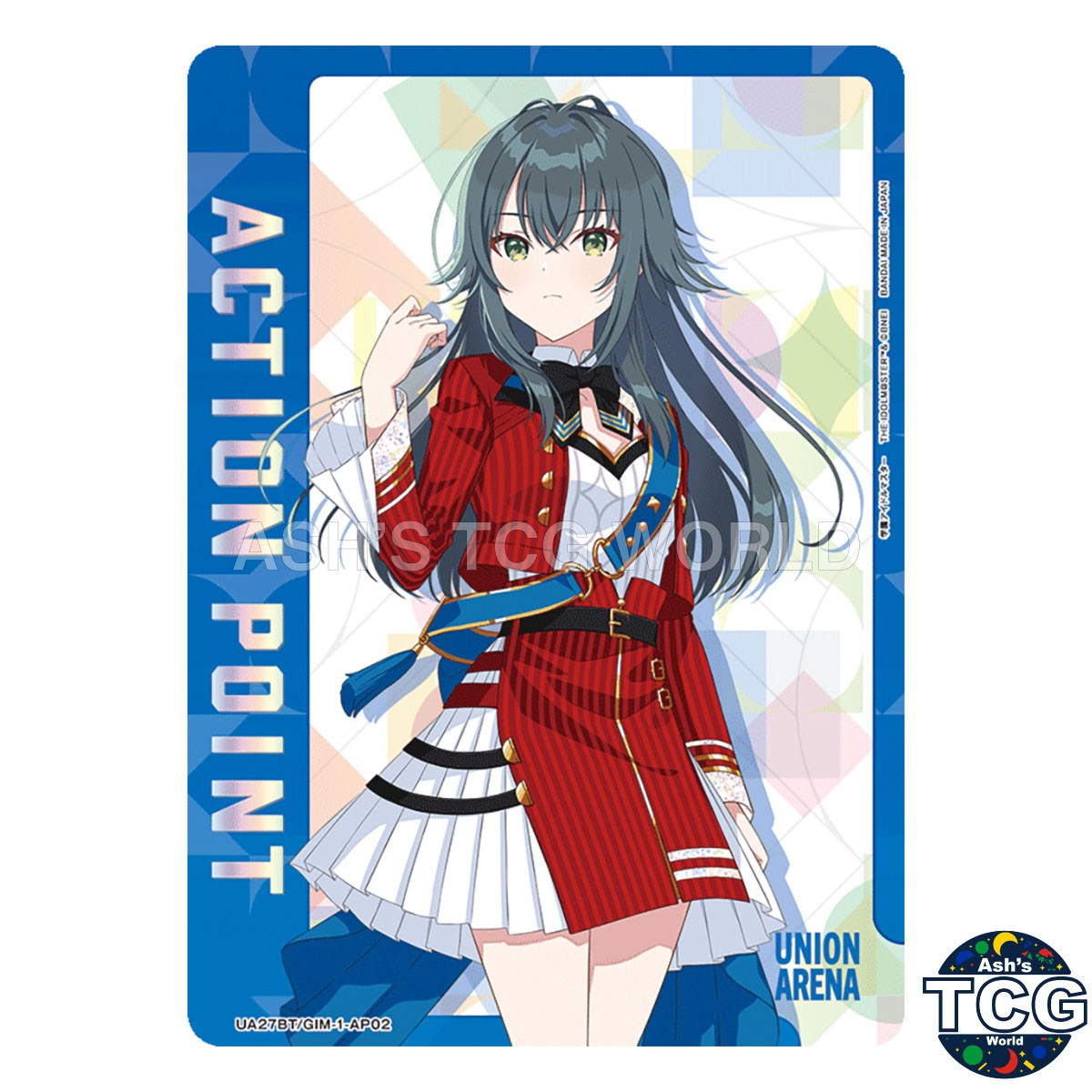 Action Point UA27BT_GIM-1-AP02 Gakuen Idolmaster Temari Tsukimura Union Arena JP