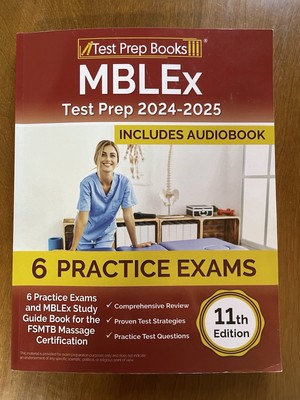 MBLEx Test Prep 2024-2025 11th Edition by Joshua Rueda LIKE NEW! ISBN#1637752784