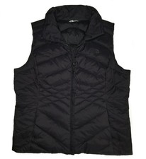 The North Face Puffer Vest Black Aconcogua 550 Goose Down Insulated Womens NEW L