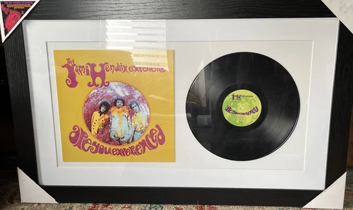 Jimi Hendrix 35x22 Framed Album “The Jimi Hendrix Experience” Wall Art