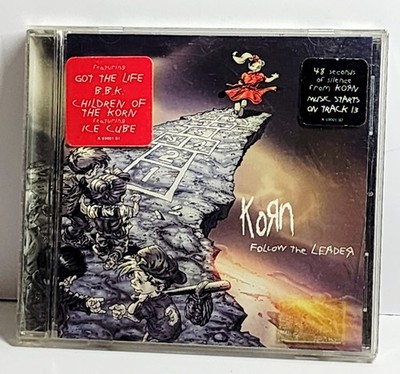Korn - Follow the Leader CD (1998) Near Mint -Original Red & Black