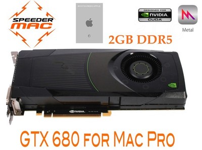  GTX 680 2GB DDR5 Apple Mac Pro, Metal 4k Mojave Monterey Nvidia Metal