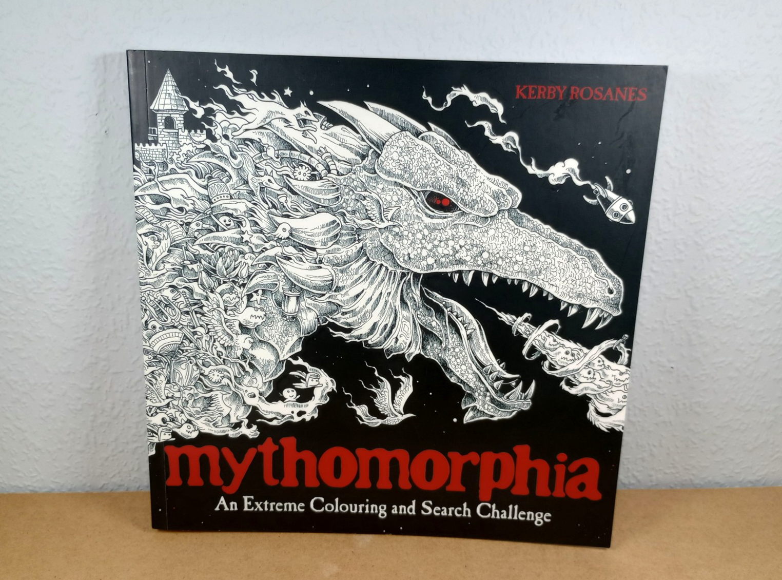 Mythomorphia An Extreme Colouring & Search Challenge Book Fantasy Dragons Mythic