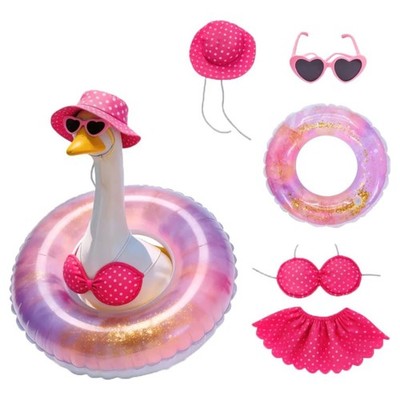 Porch Goose Outfits Multiple Styles Colors for Summer Spring Garden Decor