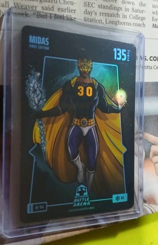 2025 Battle Arena - Steph Curry Midas Battle Foil Ice