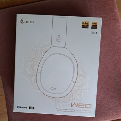 Edifier W80 Over Ear Kopfhörer mit -49dB Active Noise Cancelling, LDAC Hi-Res