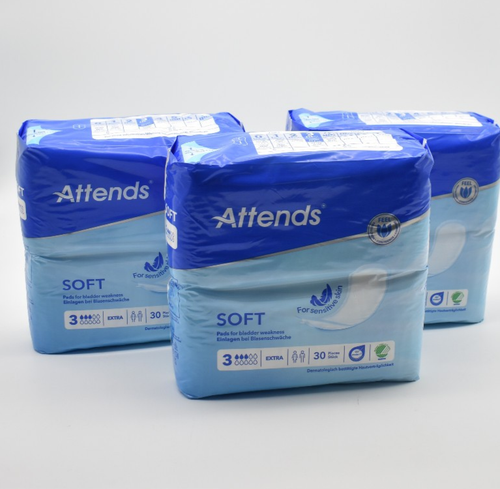 Attends Soft 3 Extra Einlagen 3X30er Pack NEU/OVP