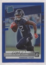 2020 Panini Donruss Optic Rated Rookies Blue Prizm /179 Darrynton Evans #183 n0c