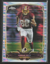 Jordan Reed 2014 Topps Chrome #4 Pulsar Refractors