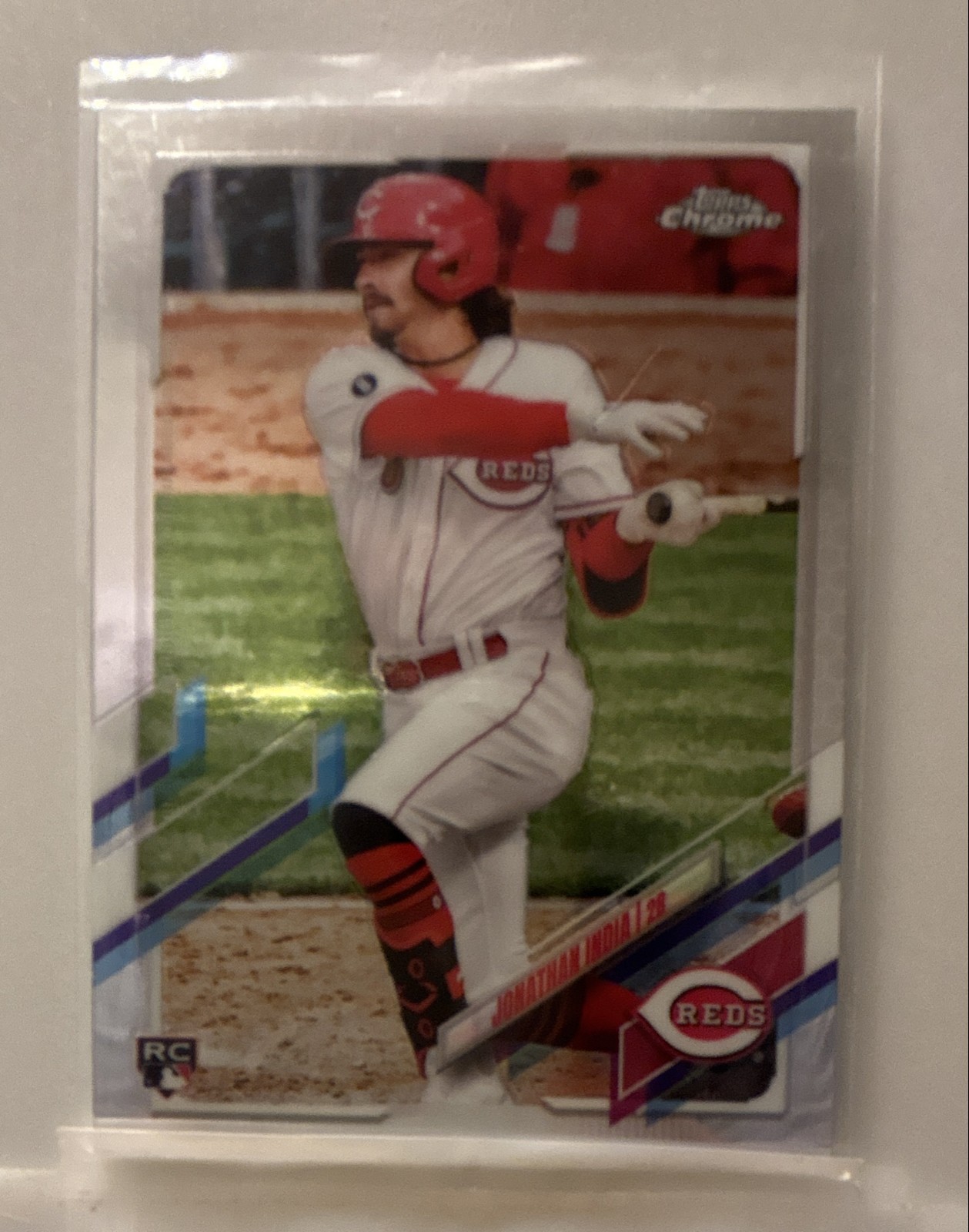 2021 Topps Chrome Update Series - Jonathan India #USC74 Refractor /250 (RC)