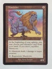 Masticore Urza's Destiny NM- x1 MTG Magic the Gathering  Reserved List Card