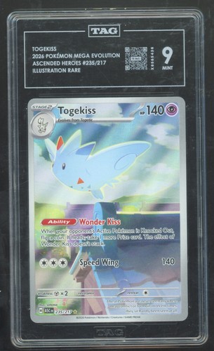 Togekiss graded TAG 9 for sale on eBay
