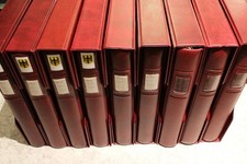 Bund Sammlung in 9 Lindner Vordruckalben 1949-2021 Posthorn postfrisch (WK386)