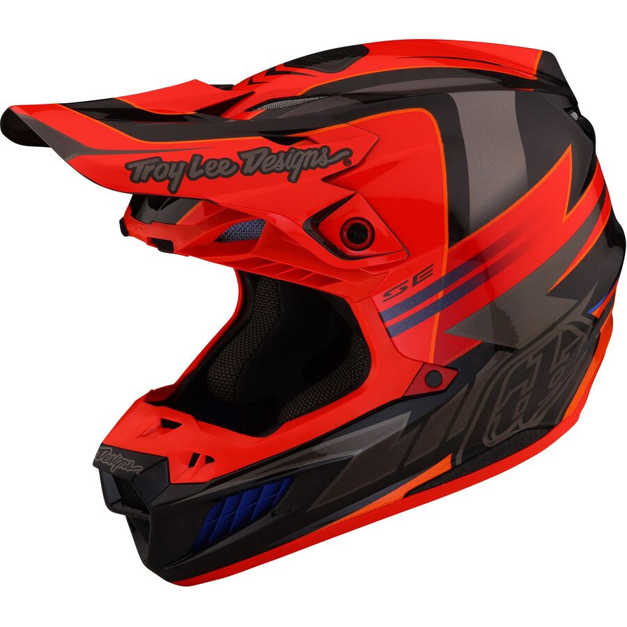 Troy Lee Designs 2023 SE5 Carbon Helmet With MIPS - Saber - 