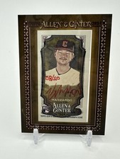 2024 Topps Allen & Ginter Mini Baseball Autographs Kyle Manzardo /10 Guardians