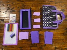 Fashion Plates Design Toy with Original Case Plates Purple