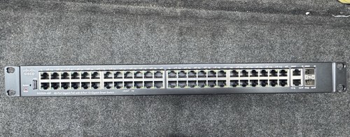 Cisco SG250X-48P, 48-Port PoE+ Fully Managed Switch, Model #: SG250X-48P 4x10GB - Picture 2 of 3