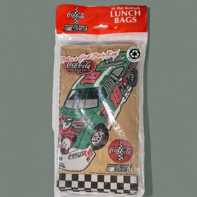 2001 NASCAR Coca-Cola Racing Family Lunch Bags unopened 