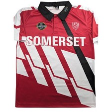 Somerset CCC 1990s Retro Cricket Shirt Replica Jersey Adult S-5XL UK Stock