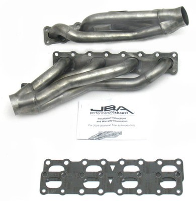 JBA 1400S Raw 1-5/8in Port Cat4Ward Headers For Nissan Armada/Pathfinder & More