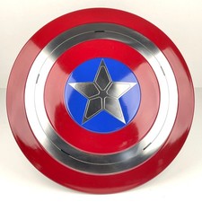 Captain America Metal Shield 18 Inch | Handmade Prop Replica Avengers Cosplay