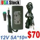Switch Power Supply AC110V-220V To DC12V 5A 60W  Light Transformer Adapter