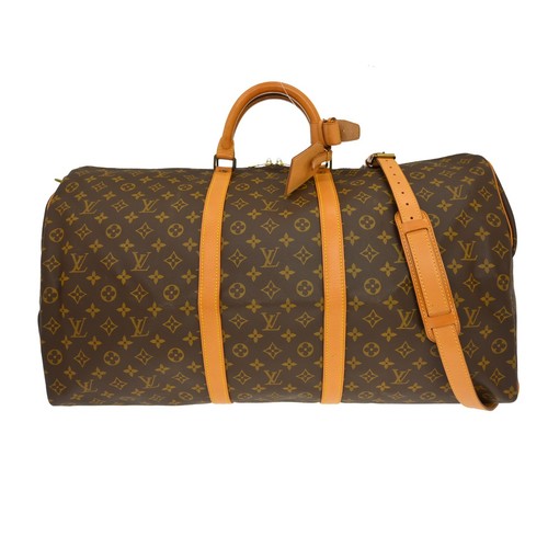 Best03/ LOUIS VUITTON MONOGRAM KEEPALL BANDOULIERE 60 M41412 FC893 RQ02892