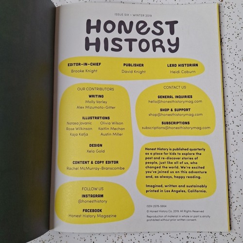 Honest History Magazine Issue #6 A Secret Mission Paperback 2019 - Picture 4 of 6