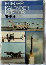 East German Airforce Aviation Flieger Kalender der DDR 1984 Yearbook Germany GDR