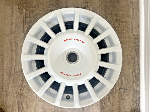 19-22 Can-Am OEM Ryker 900 RALLY Edition Rear Wheel Rim 15x6.5 WHITE 705503198