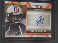 SAGE 2020 Sage Hit Rookie Autographs Jaylon Moore Auto Rookie #A35 NCAA