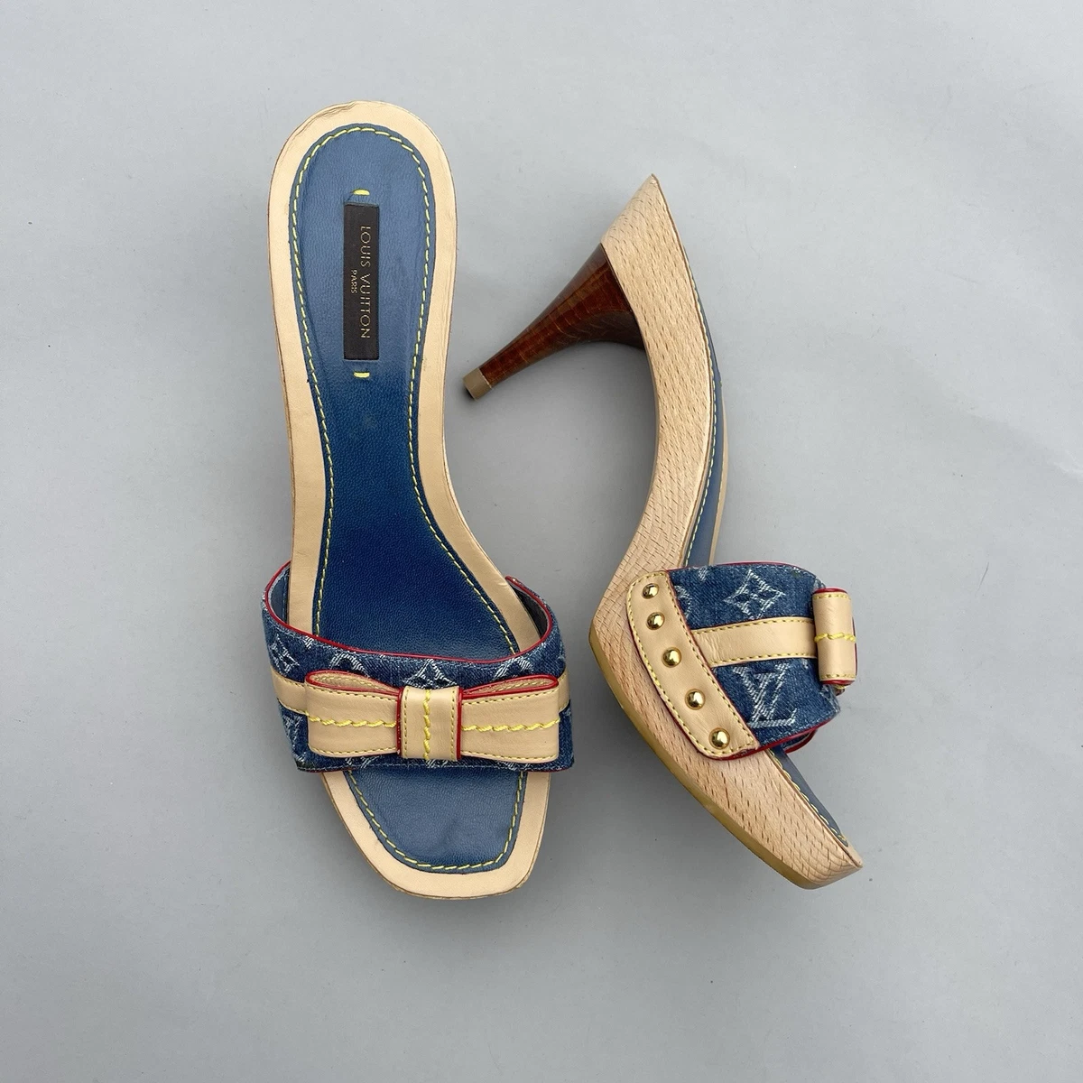 Louis Vuitton Blue Heels for Women for sale | eBay