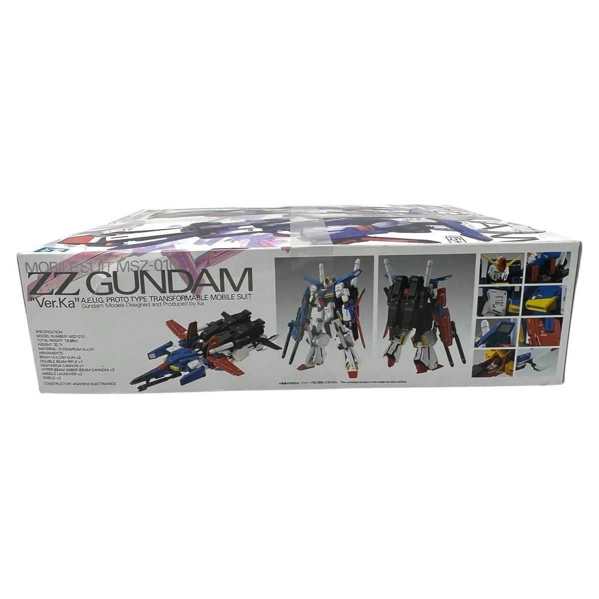 MEA10B6本セット Bandai MG Mobile Suit MSZ-010 ZZ Gundam Ver Ka 1:100 Model Kit
