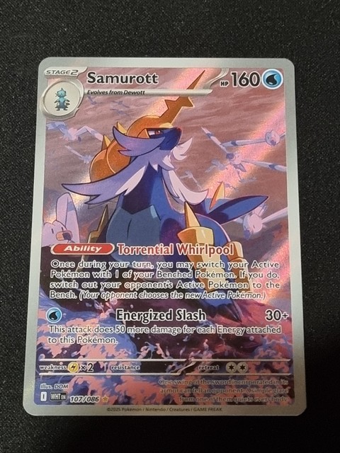 Samurott #107 (White Flare (2025))