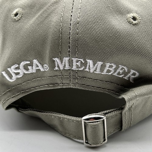 Sombrero de golf USGA 2013 U.S. Open Merion caqui, correa ajustable NUEVO - Imagen 5 de 8