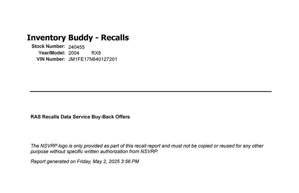 Starter Motor Fits 04-08 MAZDA RX8 2685126 - Image 2 of 3